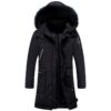 Manteau chauffant noir grande taille