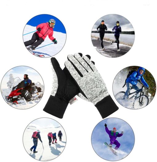 les gants chauffants souples sont idéaux pour les activités de plein air