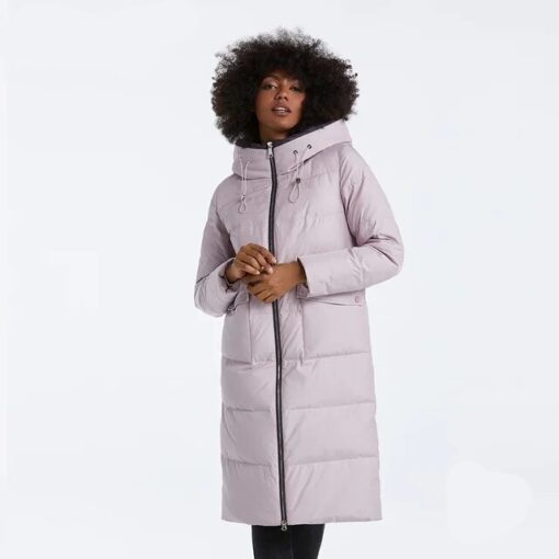 Manteau d'hiver avec capuche