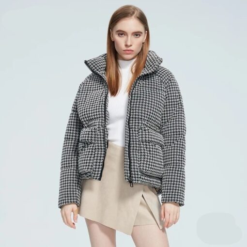 Manteau d'hiver en coton pour femme